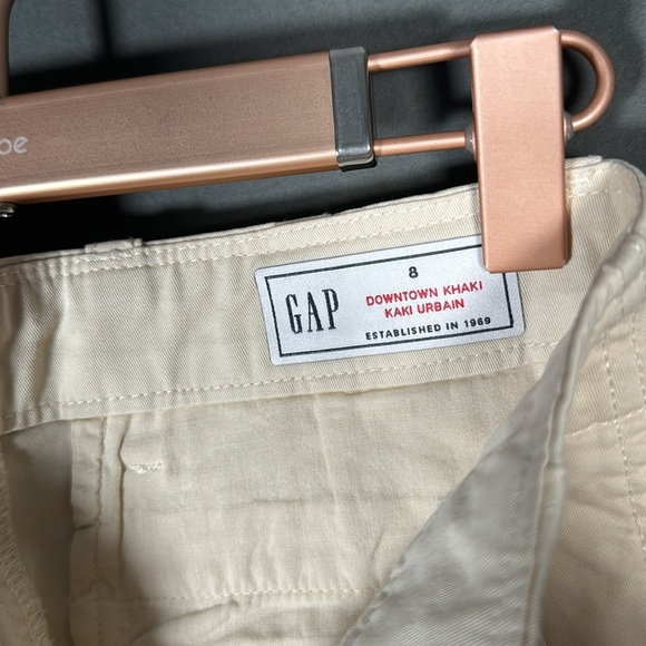 The Gap, Downtown mid-rise Khakis, women’s pants size 8, NWT, - Picture 9 of 12